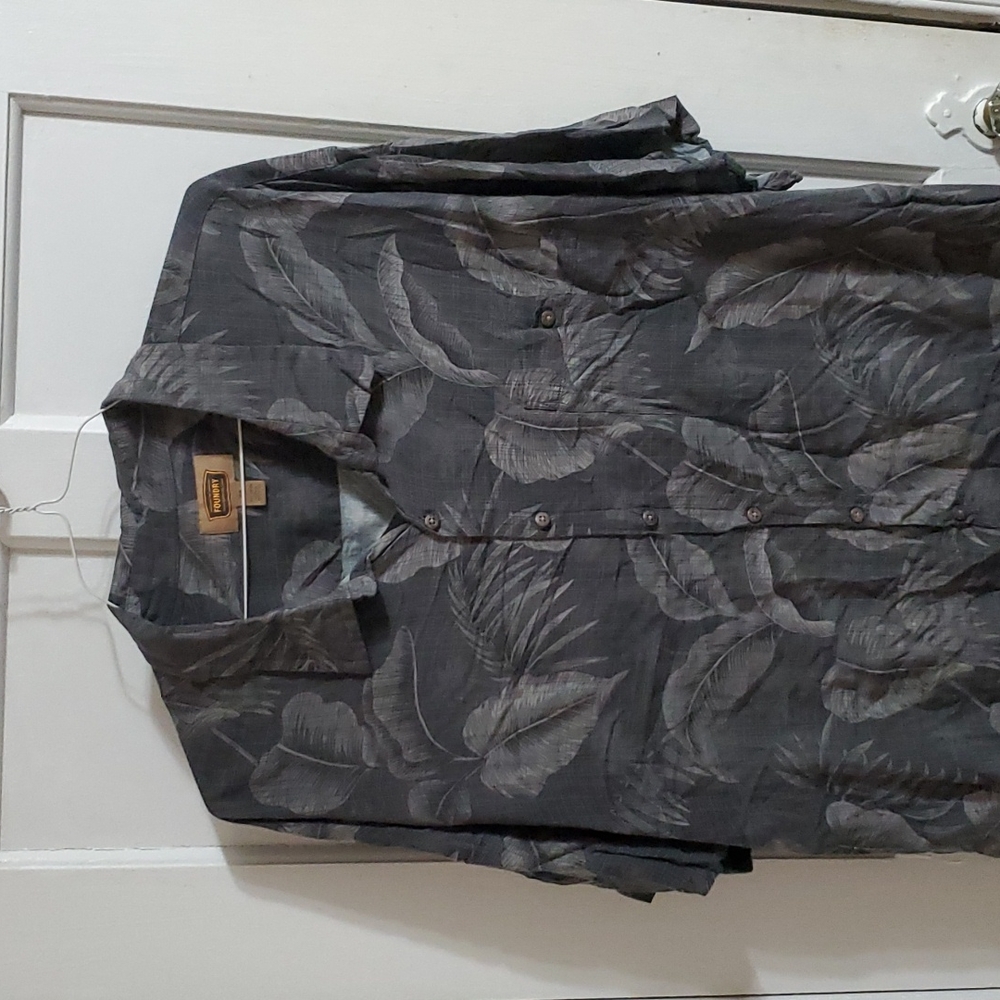 Mens casual button down shirt 4xl